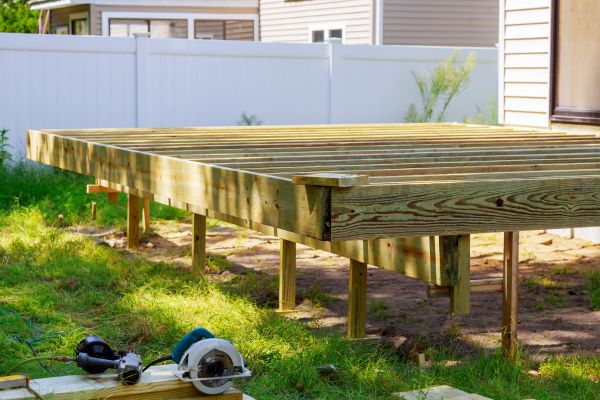 Elevated Deck Installation in Gaithersburg