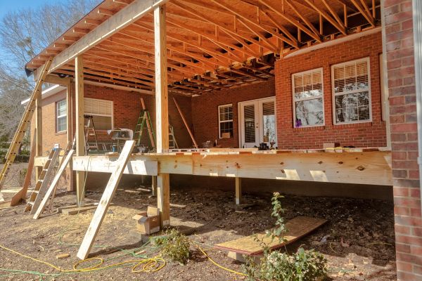 Porch Columns Installation in Gaithersburg
