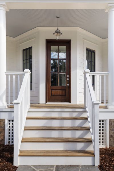 Stoop Railing Installation in Gaithersburg