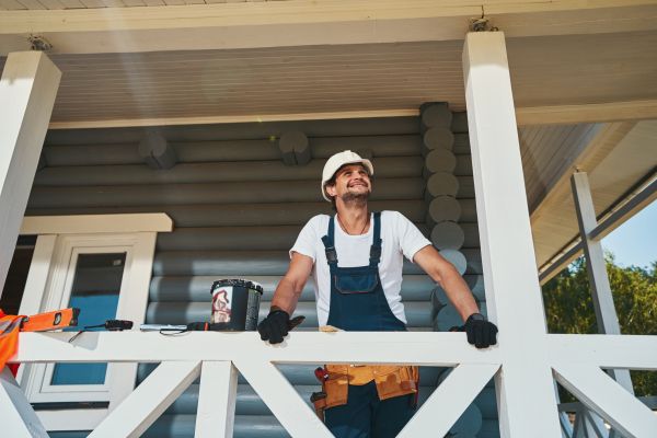 Porch Ceiling Construction in Gaithersburg