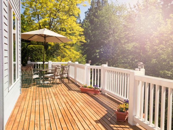 Cedar Deck Installation in Gaithersburg