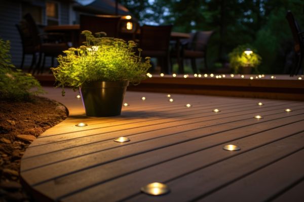Ground Level Deck Construction in Gaithersburg